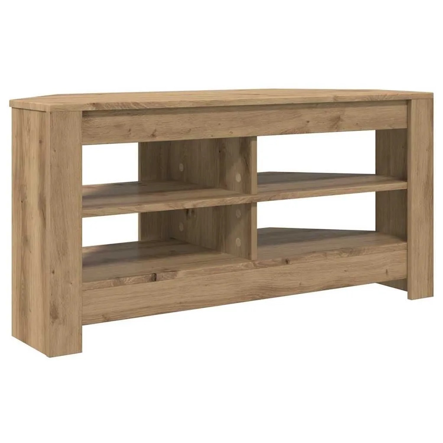 vidaXL EckTVSchrank Artisan-Eiche 102 x 40,5 x 45 cm Holzwerkstoff 889784