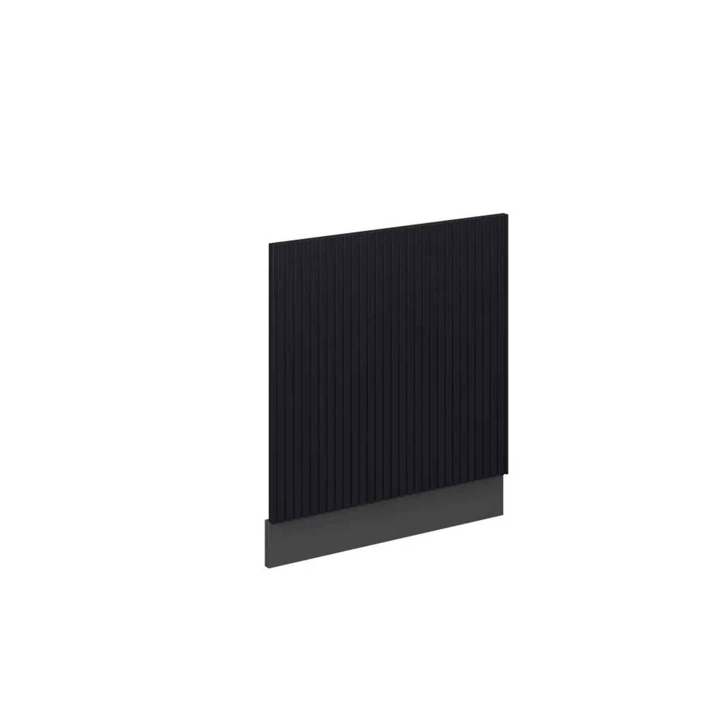 Vicco Frontblende Fame-Line Schwarz Gestreift 60 x 67 ohne Arbeitsplatte
