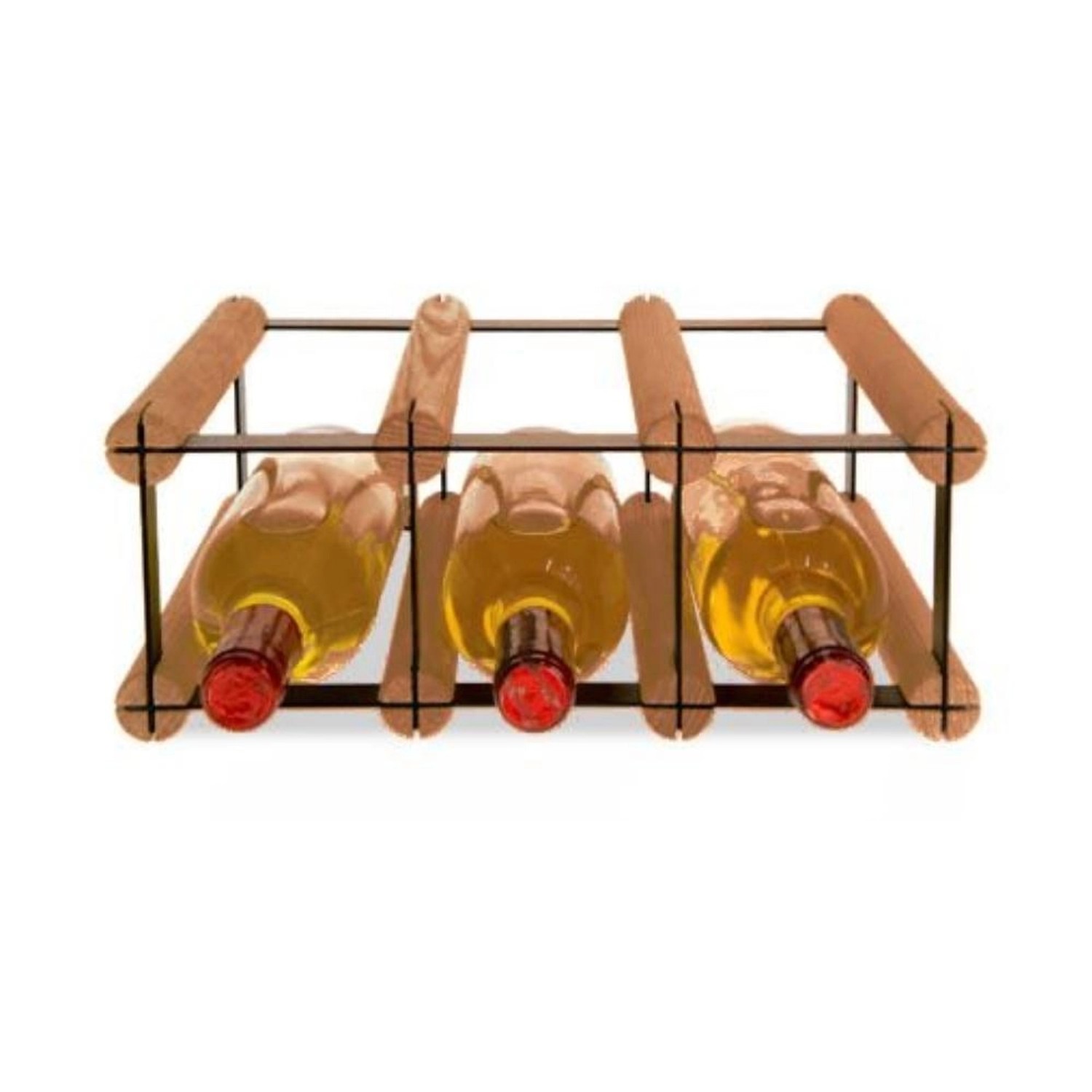 PROREGAL Modulares Weinregal Vinotega Mod Metal HxBxT 12,5 x 32,5 x 24,5 cm günstig online kaufen