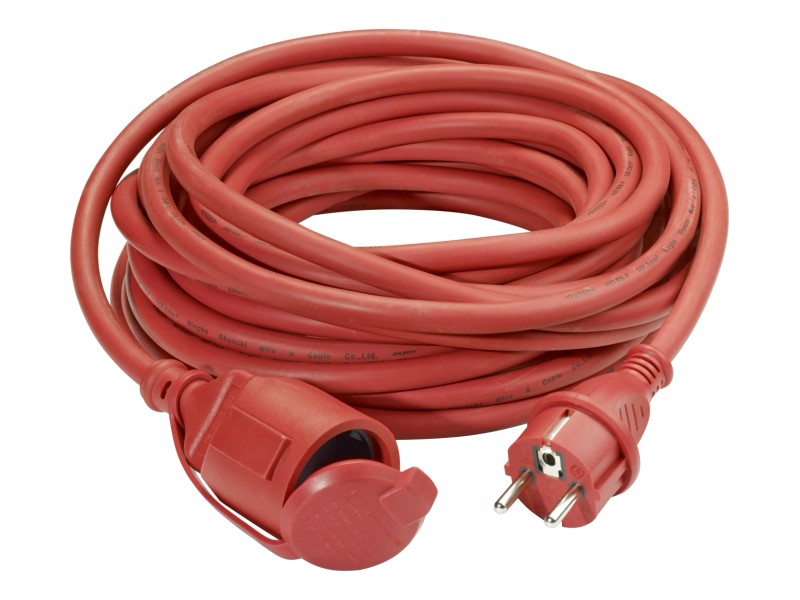 IRON FORGE CABLE Verlängerungskabeltrommel – 9 M, 16/3 SJTW, Mit 3 Steckdosen & Halterung – Für Garage & Werkstatt