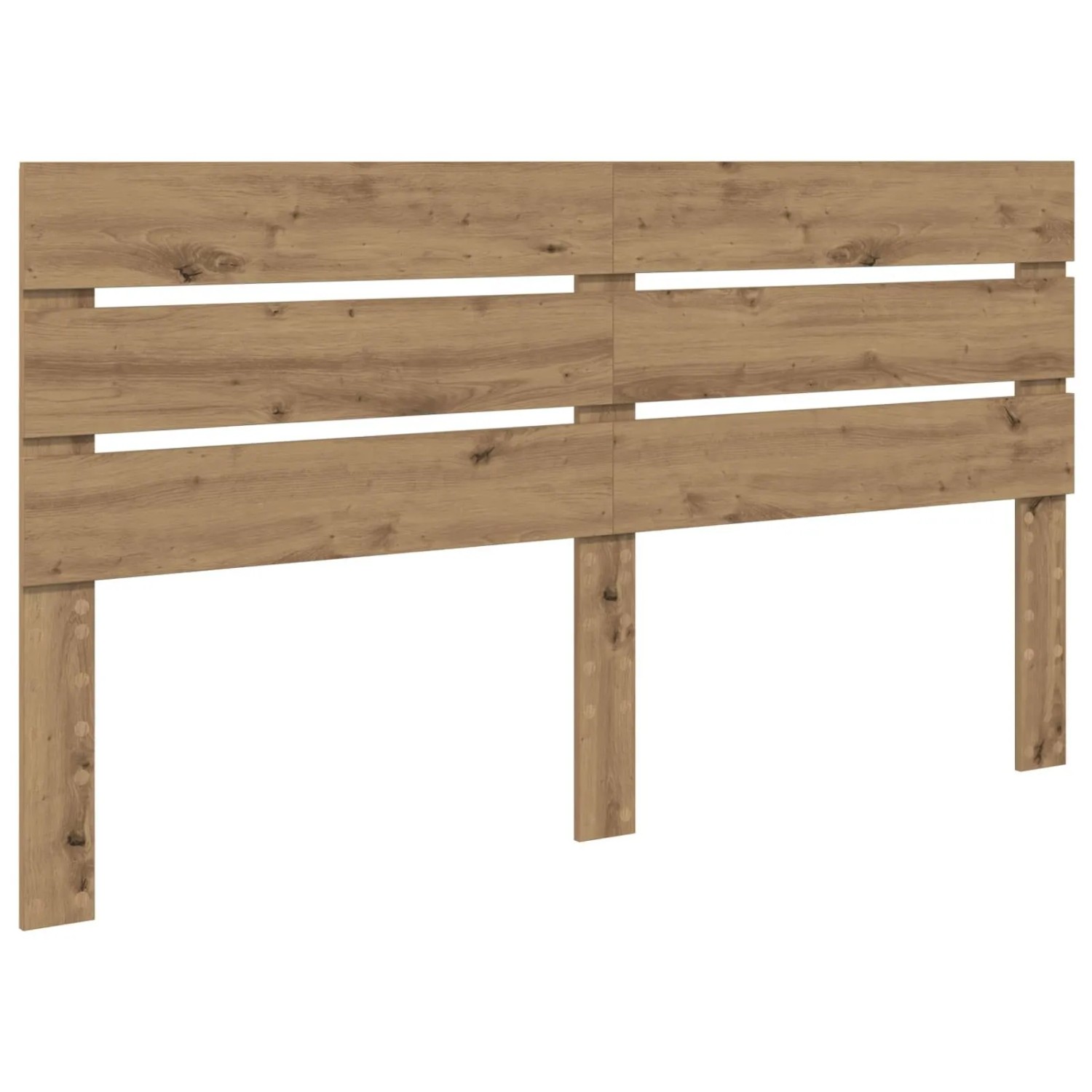 vidaXL Kopfteil mit Kopfteil Artisan-Eiche 160 cm Holzwerkstoff 887528
