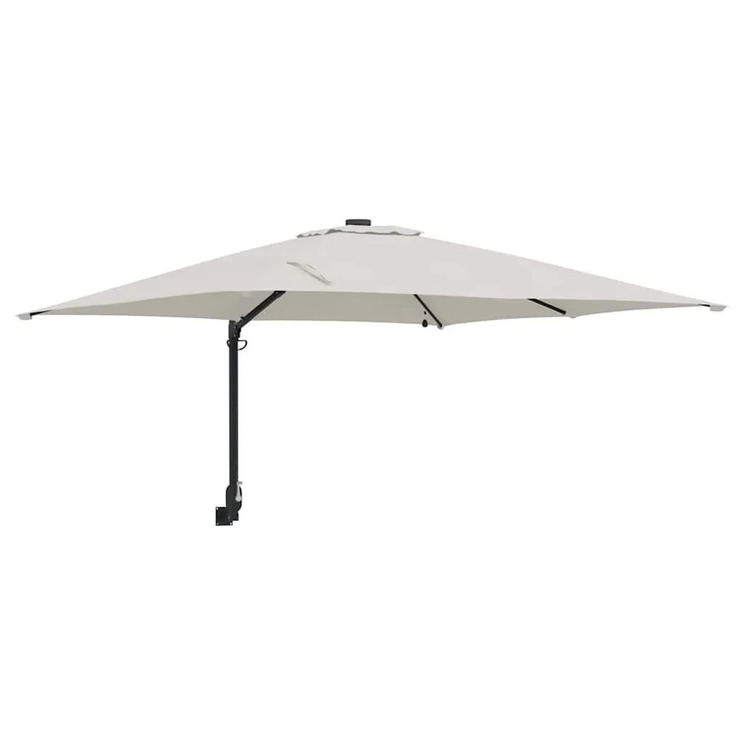 vidaXL Gartenparasol Sand 248,5 x 247,5 x 160 cm Stoff 42003251 günstig online kaufen