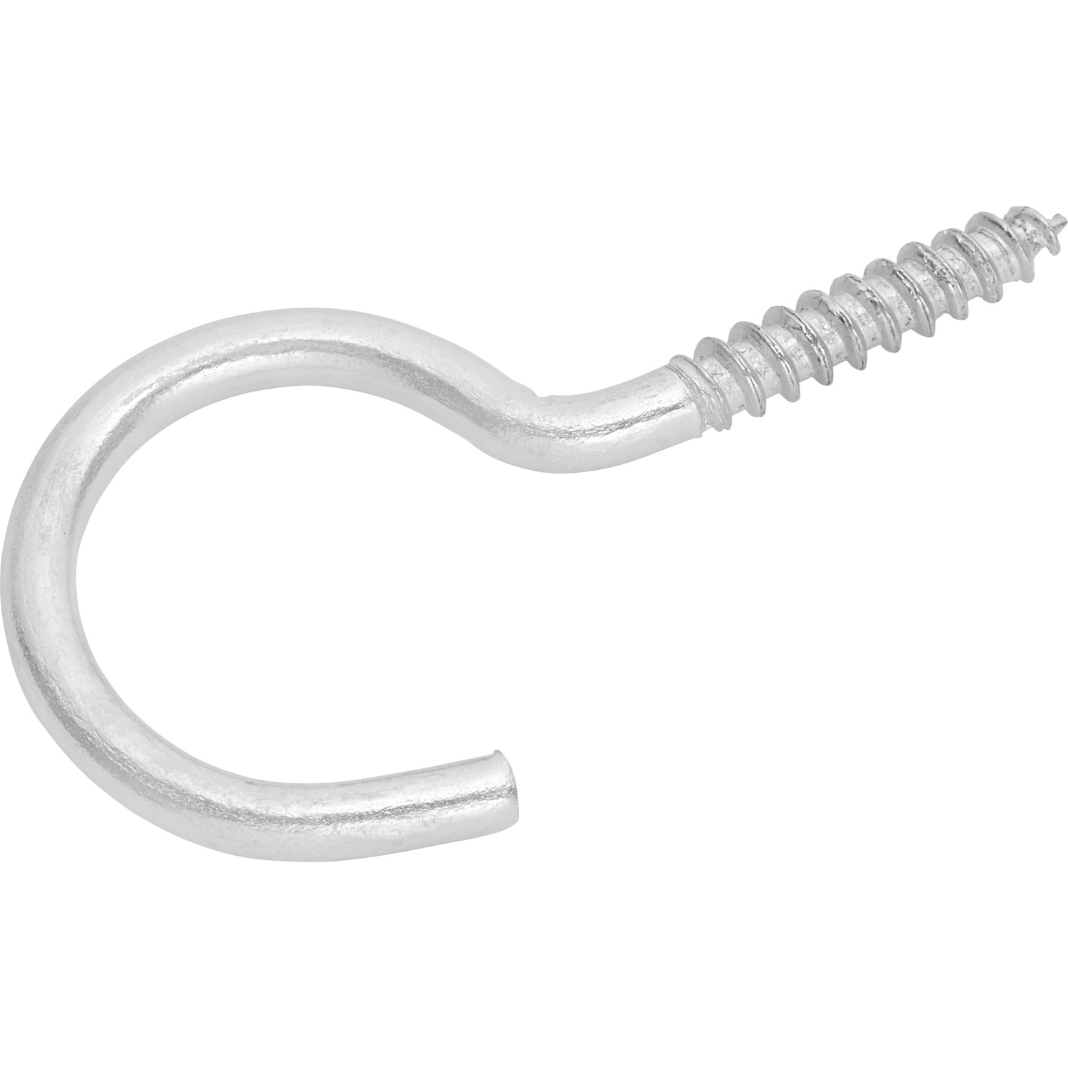 Schraubhaken Gebogen Verzinkt Ø 3,3 x 50 mm 8 Stück