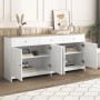 PXloue Sideboard Küchenschrank mit 4 Türen 3 Schubladen fur Wohnzimmer_6