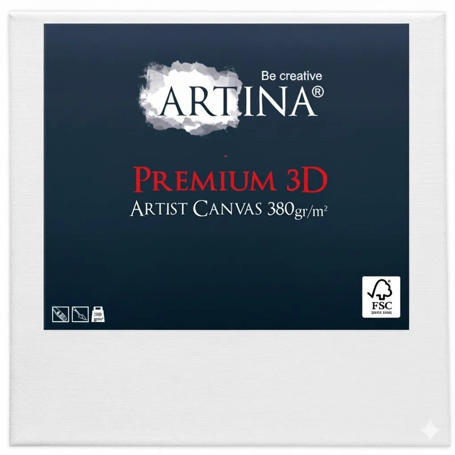 Artina Premium 3D Keilrahmen 30x30cm FSC günstig online kaufen