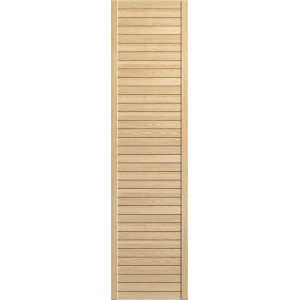 Rohe Classen Profiltür aus Kiefernholz, unbehandelt, für den Innenausbau.