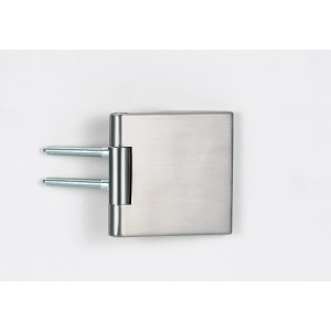 Novadoors Schlosskasten Nova 62 Alu EV1 für Glastüren, Profilzylinderschloss, rundes Design.