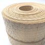 Rolle zaunzu Rattan Sichtschutz, beige, für Doppelstabmatten.