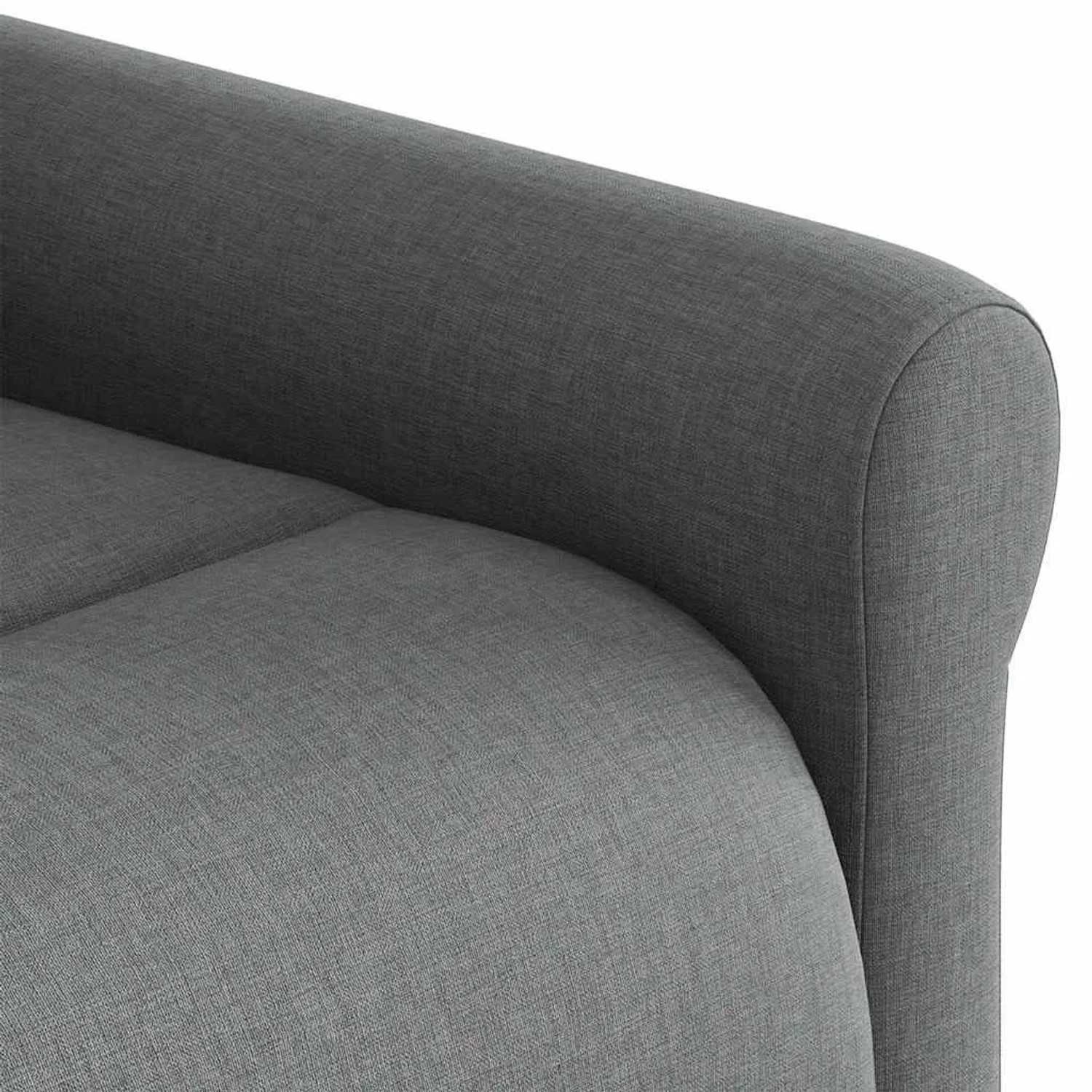 vidaXL Relaxsessel mit Aufstehhilfe Elektrisch Dunkelgrau Stoff 3303395_12