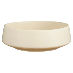 Offwhite Schale Nika von Mica Decorations, Ø 23 cm, vielseitig als Geschirr oder Deko.