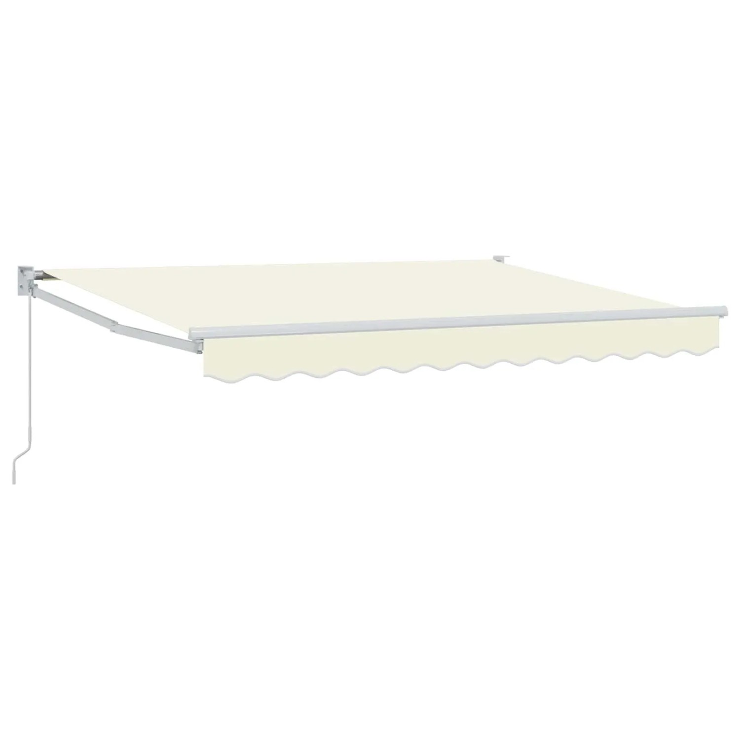 vidaXL Manuell Einziehbare Markise Creme 3,5 x 2 m 3418905