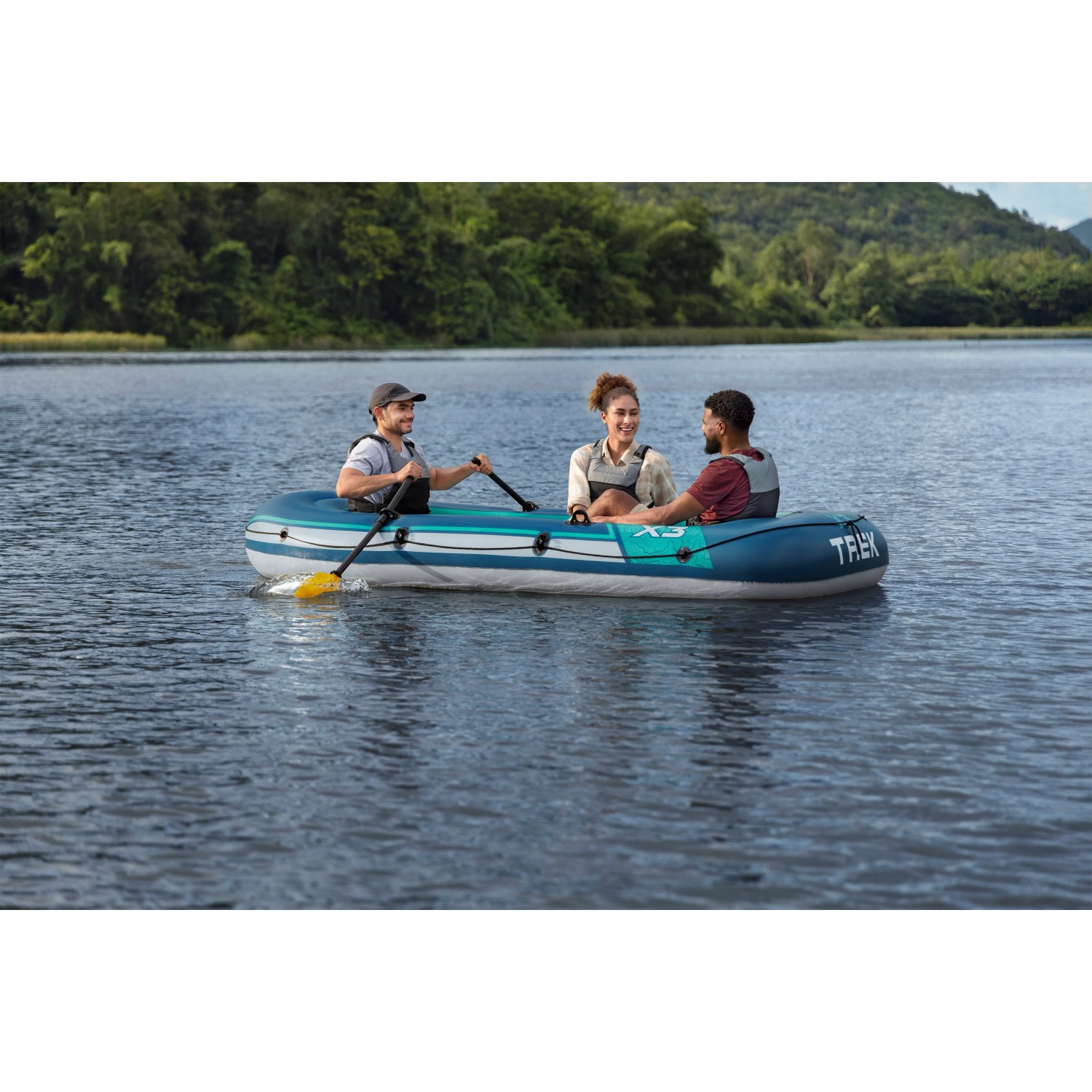 Bestway Schlauchboot-Set Trek X3 294 cm x 137 cm x 39 cm_11