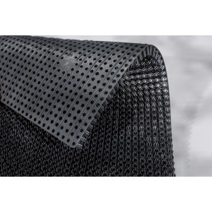 Anthrazitfarbene Astra Fußmatte Season, ca. 40x60 cm, für den Eingangsbereich.