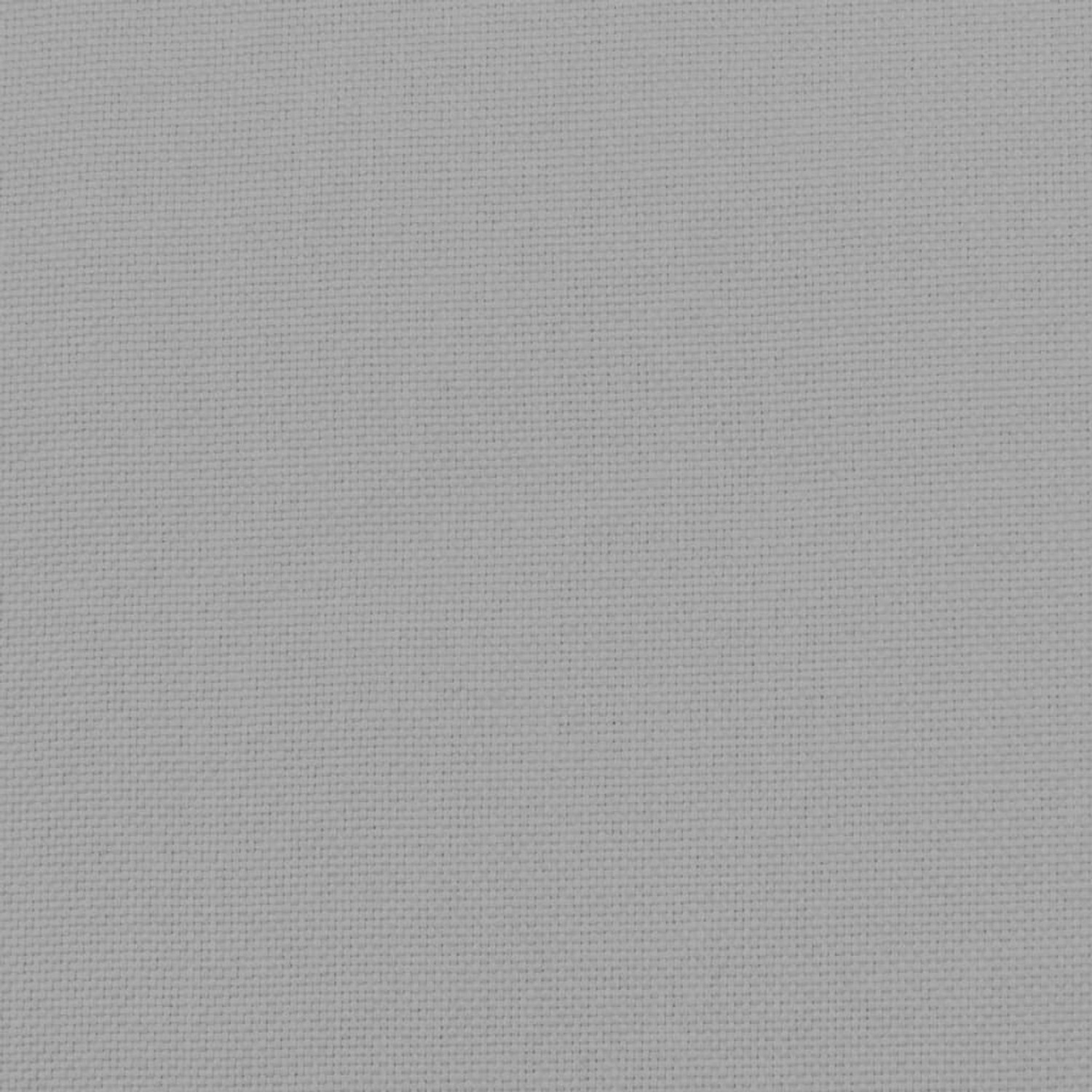 Detailaufnahme des hellgrauen Stoffbezugs vom vidaXL Schaukelstuhl Modell 14.