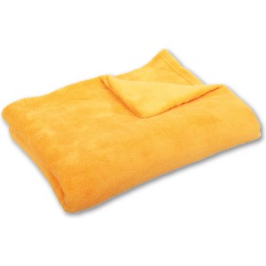 Orangefarbene Bestlivings Katzendecke aus Mikrofaser, 70x100 cm, ideal für Katzenkörbchen.