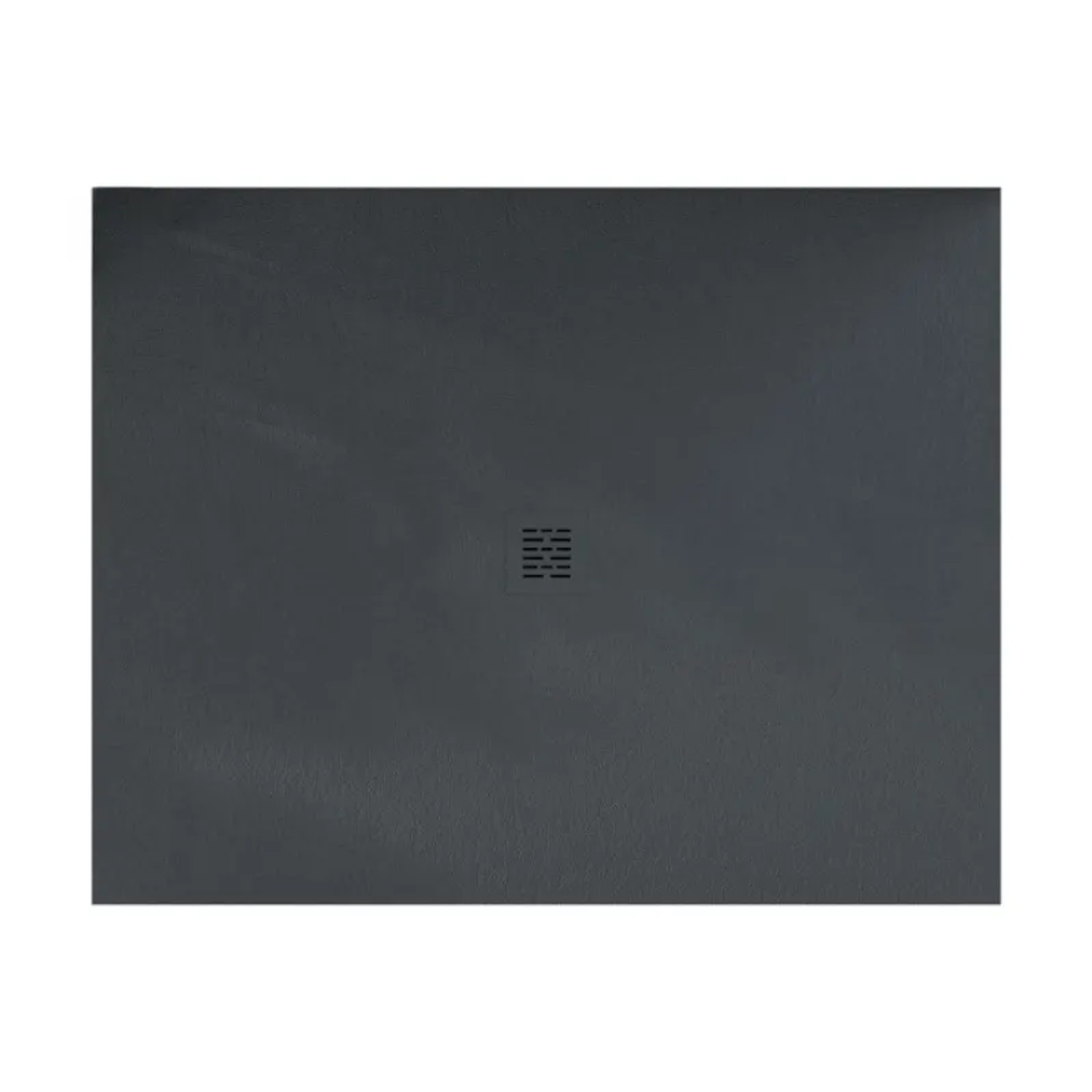 Stano Mineralguss Duschwanne Extra Flach Centro  Anthrazit 120x140cm