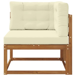 vidaXL Outdoor Ecksofa Massivholz Akazie Natur 900542