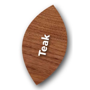Farbmuster der Ultra Nature BIO Außenlasur in Teak. Holzlasur für den Außenbereich.