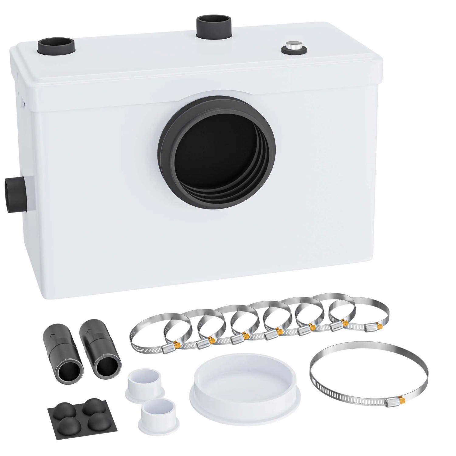 Wiltec 3/1 Kleinhebeanlage 600W Häcksler Hebeanlage Wc Schmutzwasser Fäkalien