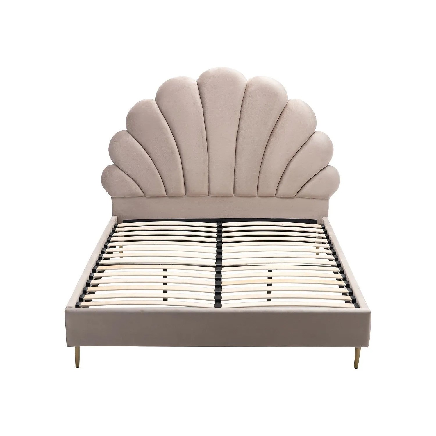 Vente-unique Bettrahmen Livaya Beige 187 cm
