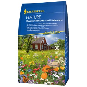 Kiepenkerl Nature Saatgut für 30 m² Wildblumen- und Kräuterwiese.