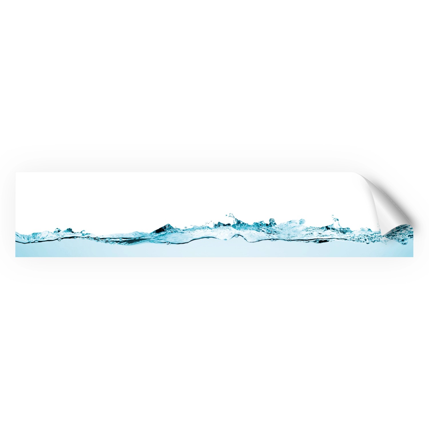 Myspotti Küchenrückwandfolie Wasser Selbstklebend 280 cm x 60 cm