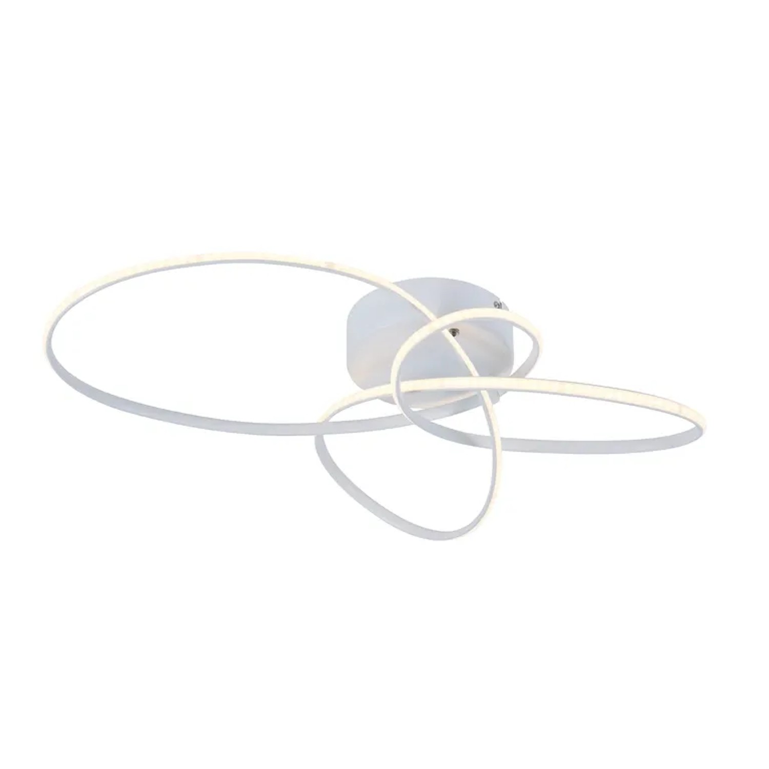 Nettlife Deckenleuchte aus Metall L 34.5cm Weiß