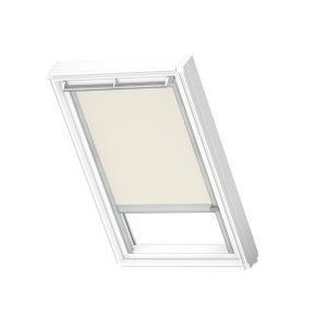 Velux Verdunkelungsrollo DML C02 1085K, beige-silber, für Dachfenster.