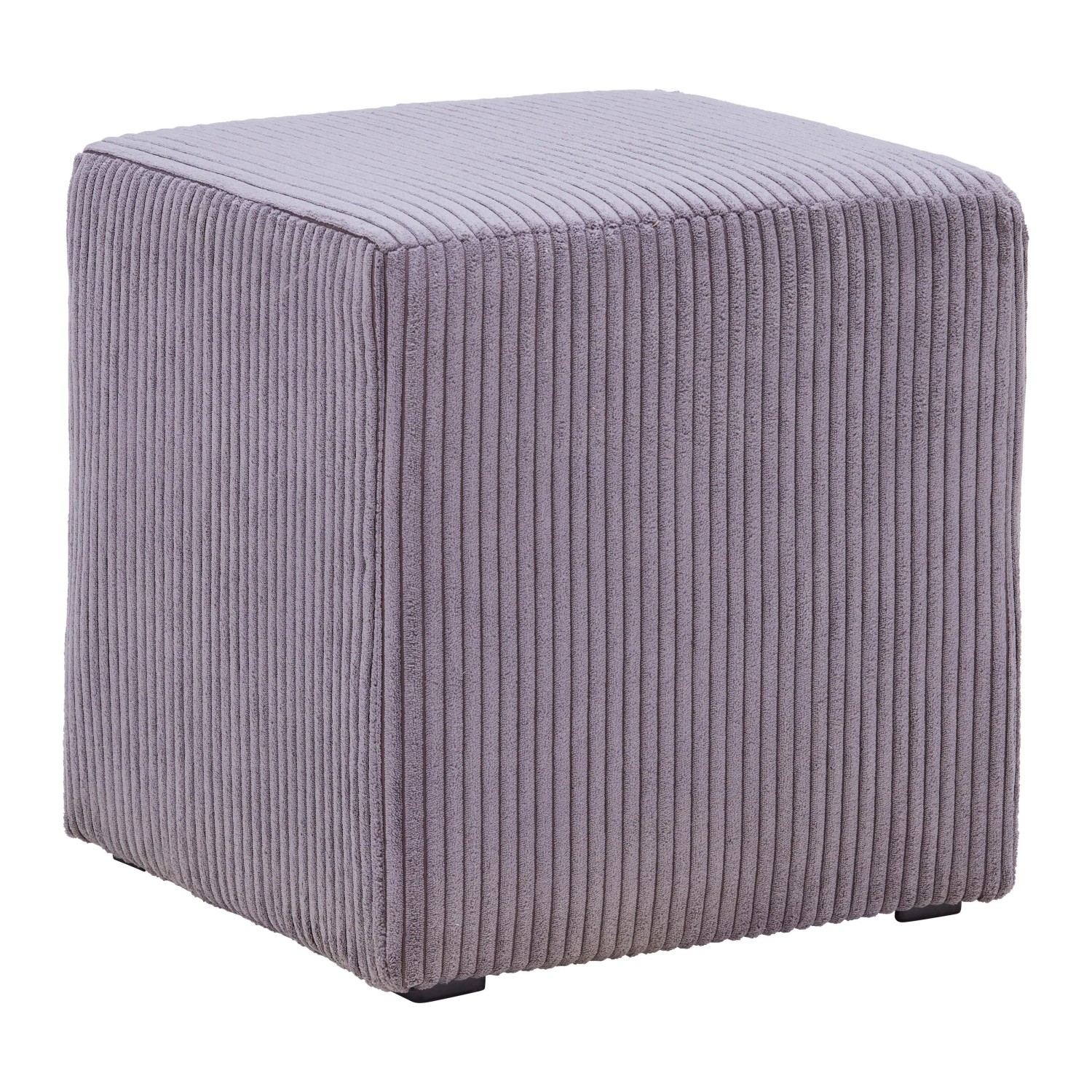 Based Hocker Bali Cord in Dunkelgrau