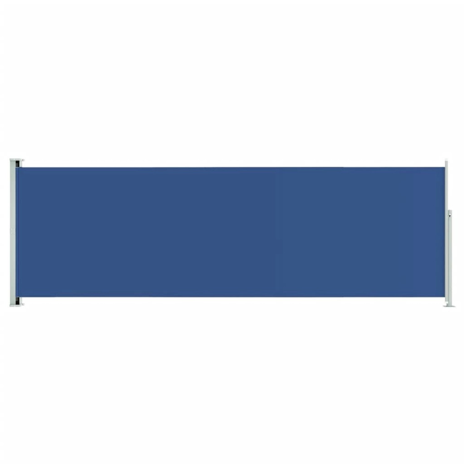 furnicato Seitenmarkise Ausziehbar 200x600 cm Blau günstig online kaufen