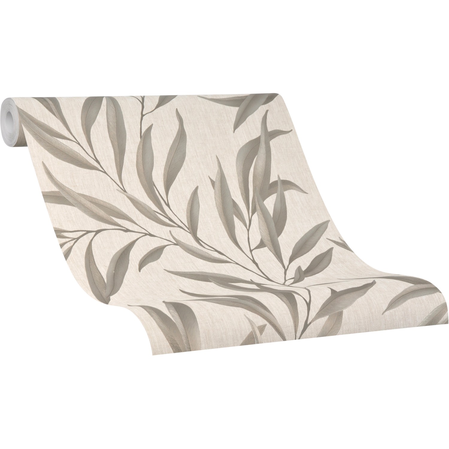 Marburg Vliestapete Modernista 53 mit floralem Muster in Beige.