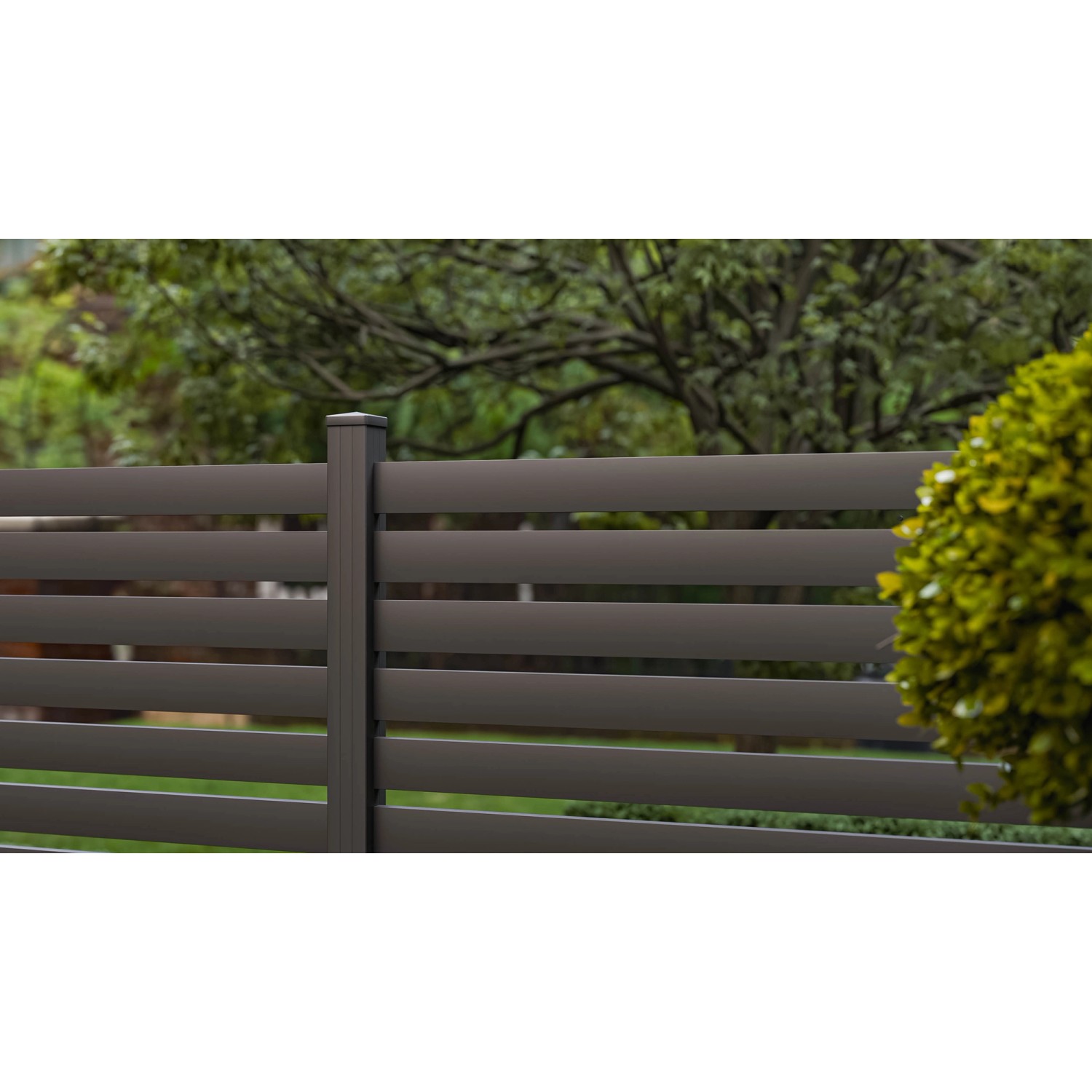GroJa Steckzaun Lumino Edge 180 cm x 180 cm Anthrazit_10