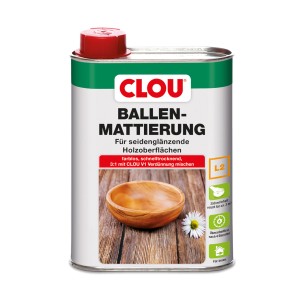 Clou Ballen-Mattierung 250ml Dose für Holzmöbel im Innenbereich.