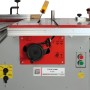 Detailansicht der Holzmann 5-fach Kombimaschine K5260L, Hobel & Fräse mit Bedienelementen.