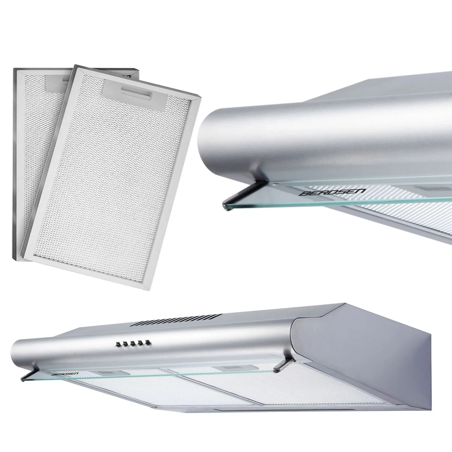 Berdsen Unterbau Dunstabzugshaube 50 Cm Absorber Be 10 A Inox