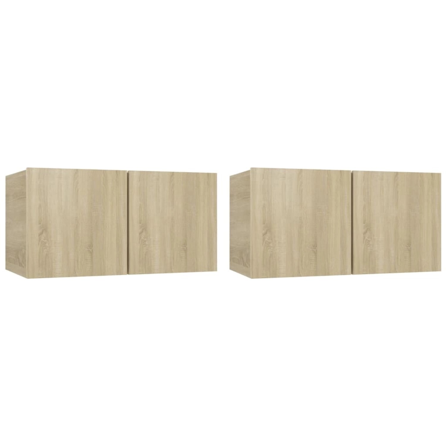 VidaXL 4-tlg. TV-Schrank-Set Sonoma-Eiche Holzwerkstoff  Modell 34 günstig online kaufen