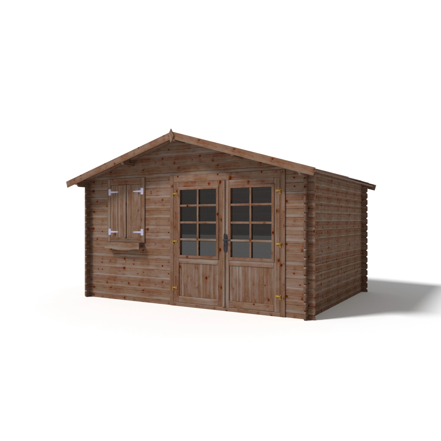 Altanka Gartenhaus   Gerätehaus 12 m2   4x3 m   28 mm   Imprägniert II günstig online kaufen