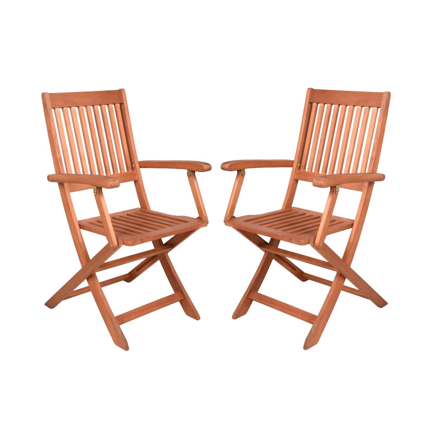 DELUKE Garten-Sitzgruppe ROUEN 5-tlg. Eukalyptus Natur Gartenmöbel-Set Gartengarnitur Garten-Essgruppe Stühle Esstisch