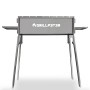 Grillpeter Mangal Izmir Schaschlikgrill aus Edelstahl mit Ablagen.
