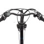 Telefunken E-Bike: Lenkeransicht mit Display, Bremshebeln und ergonomischen Griffen.