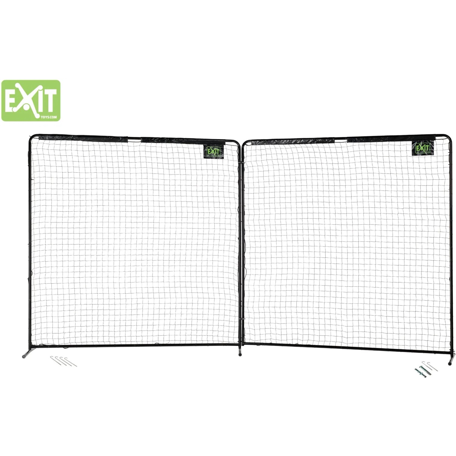 EXIT Backstop Sportnetz 300x600cm als Ballfangnetz für Garten oder Sportplatz.
