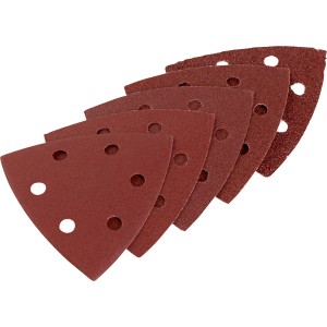 LUX Delta-Schleifscheiben-Set, 20-teilig, Ø 96mm, für Exzenterschleifer. Schleifpapier in verschiedenen Körnungen.