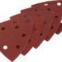 LUX Delta-Schleifscheiben-Set, 20-teilig, Ø 96mm, für Exzenterschleifer. Schleifpapier in verschiedenen Körnungen.