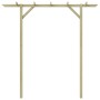 DELUKE Pergola Aus Holz LURV 2x2m Kiefernholz Rankhilfe Pergola Holz Bausatz Freistehend Gartendeko Gartenbogen Gartenpergola_4