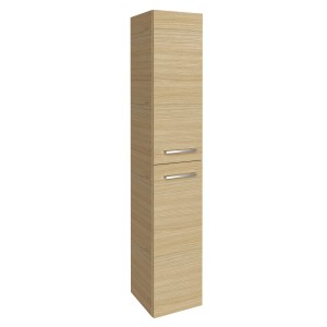 Fackelmann Bad-Hochschrank B.Style, Sandeiche, 30 cm breit.