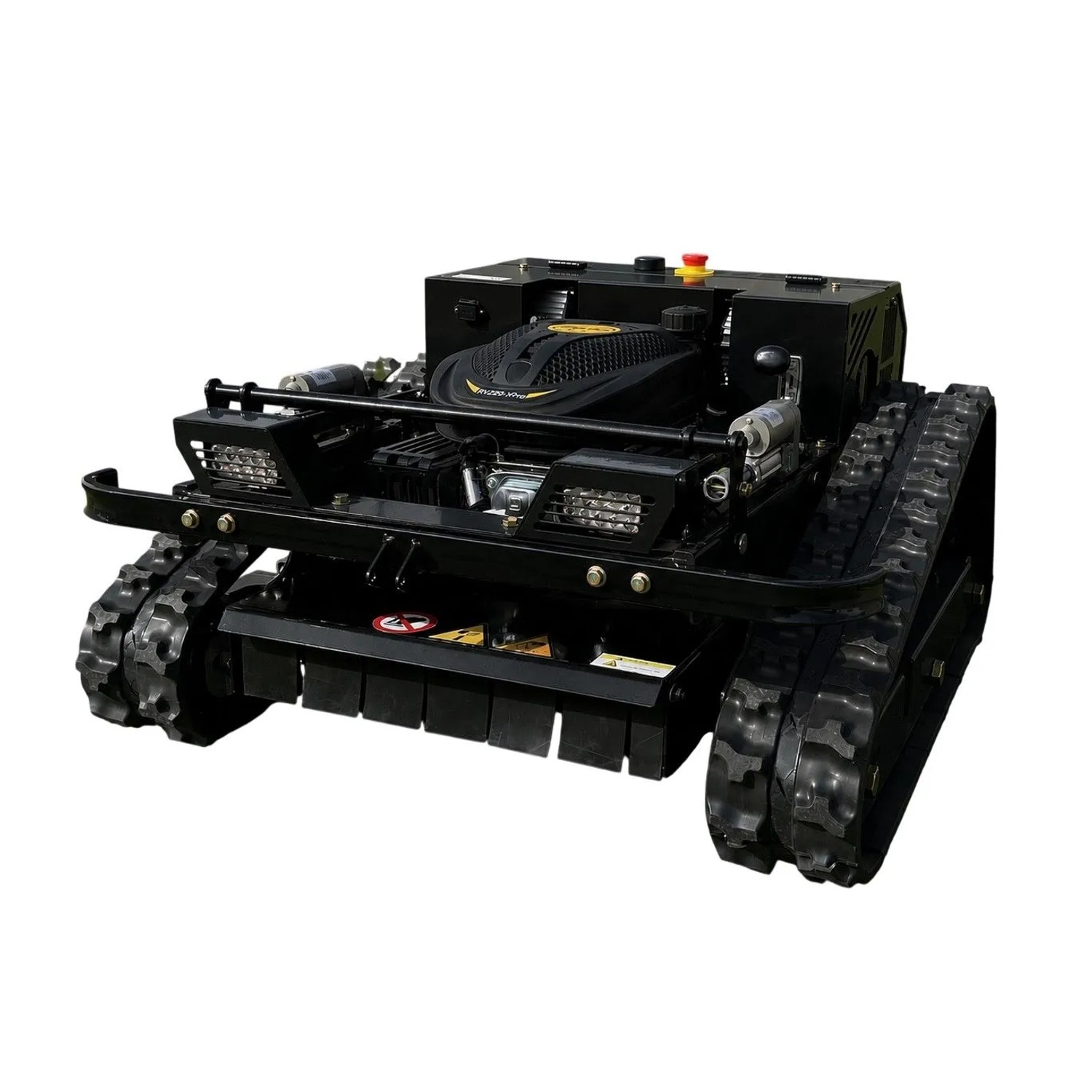 CARTIWELL Ferngesteuerter Motor-Rasenmäher CW-500 PLUS Schwarz Böschungsmäher