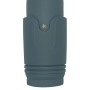 Glasdeals Anschlussgarnitur mit Thermostat, Anthrazit, für Heizkörper mit Mittelanschluss.
