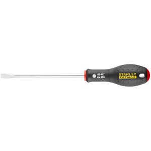 Stanley Fatmax Schlitz Schraubendreher, 8x150 mm, mit ergonomischem Griff für optimalen Halt.