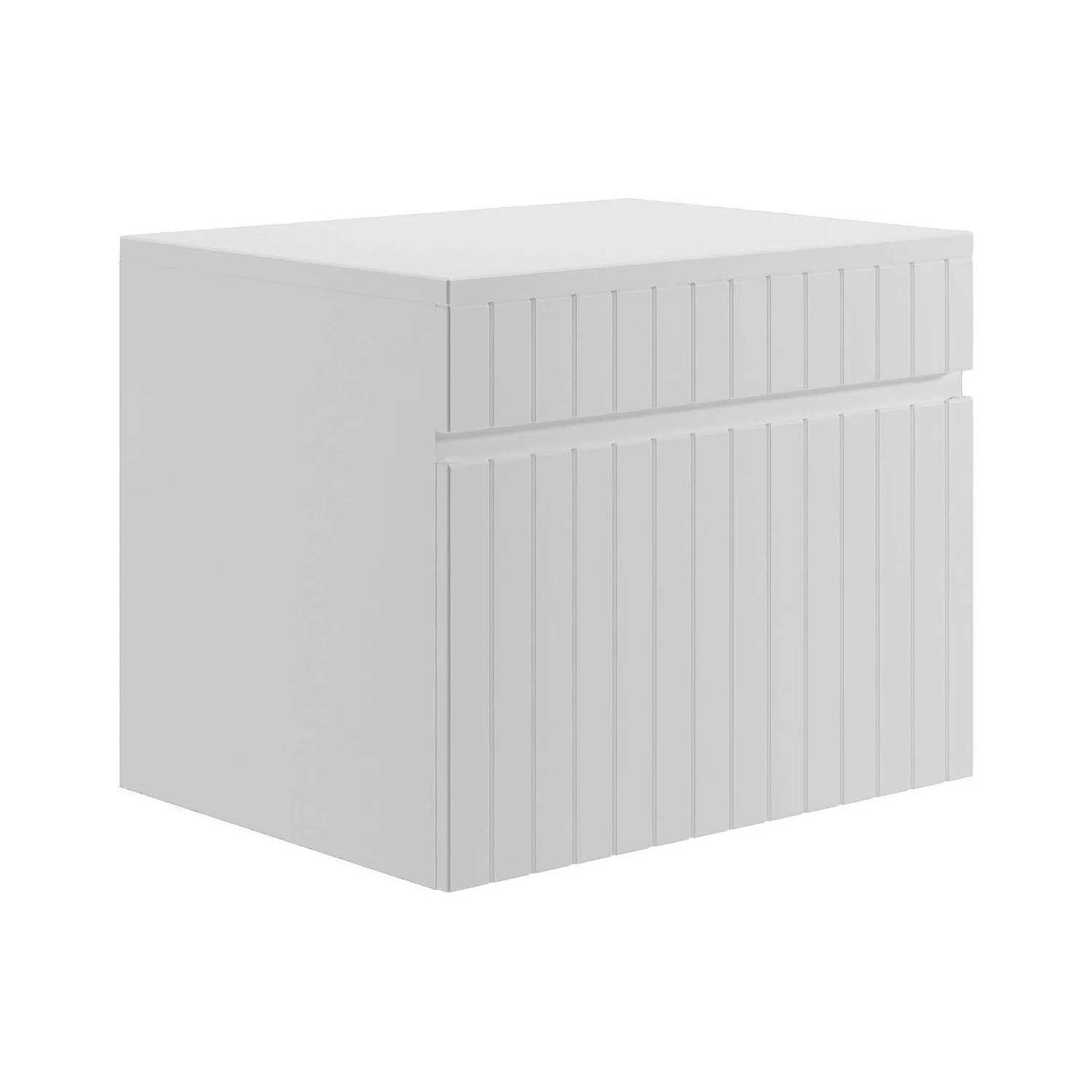 Vente-unique Waschbeckenunterschrank Satara Weiß 60 cm