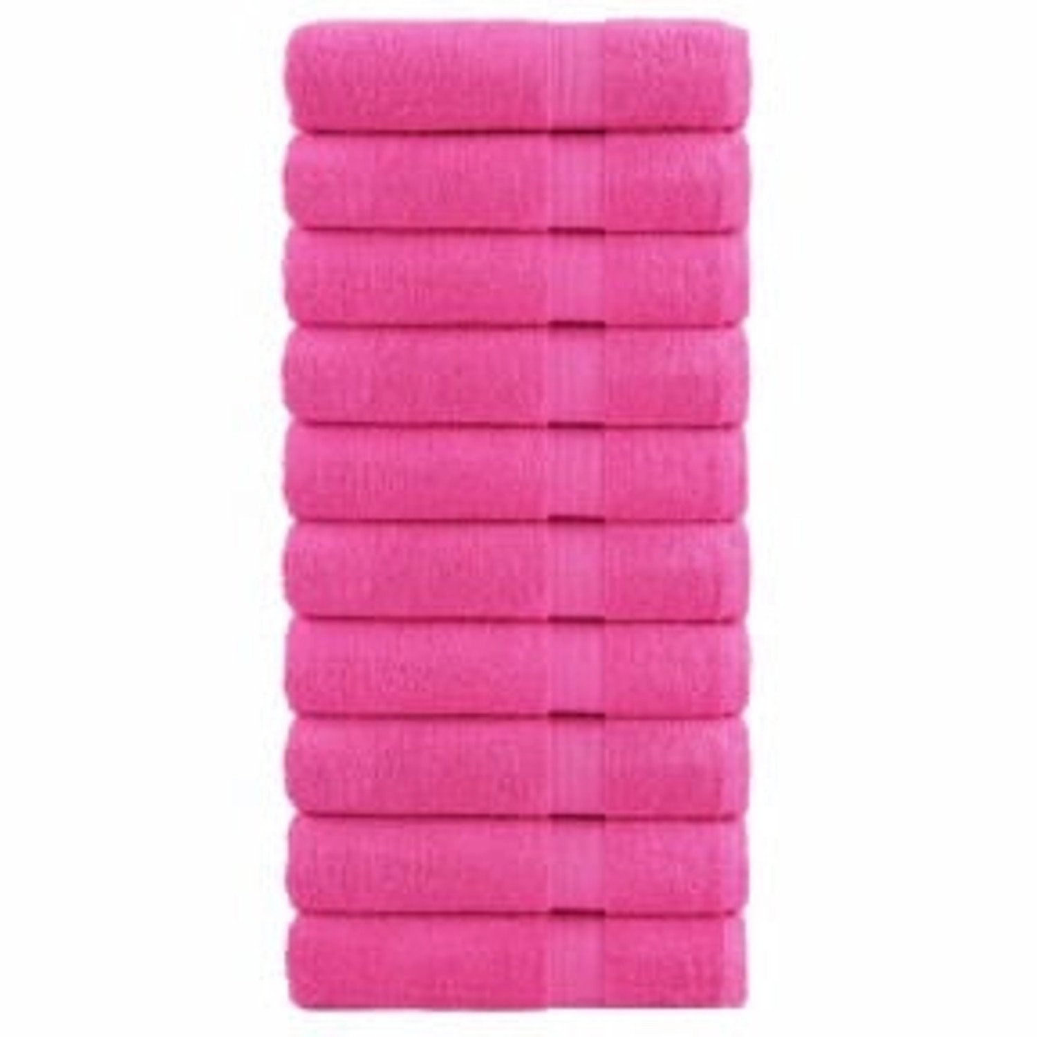 vidaXL Premium-Handtücher 10 Stk Rosa 50x100cm 600g/m2 100% Baumwolle günstig online kaufen